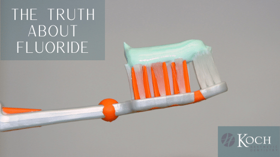 Fluoride Toothpaste on a tooth brush